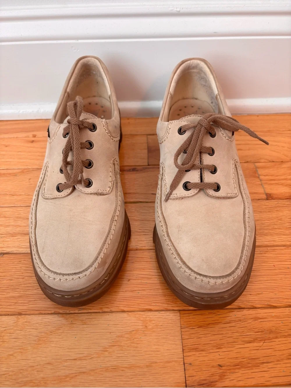Mephisto City Hiker Nubuck Comfort Walking Oxfords US 7.5